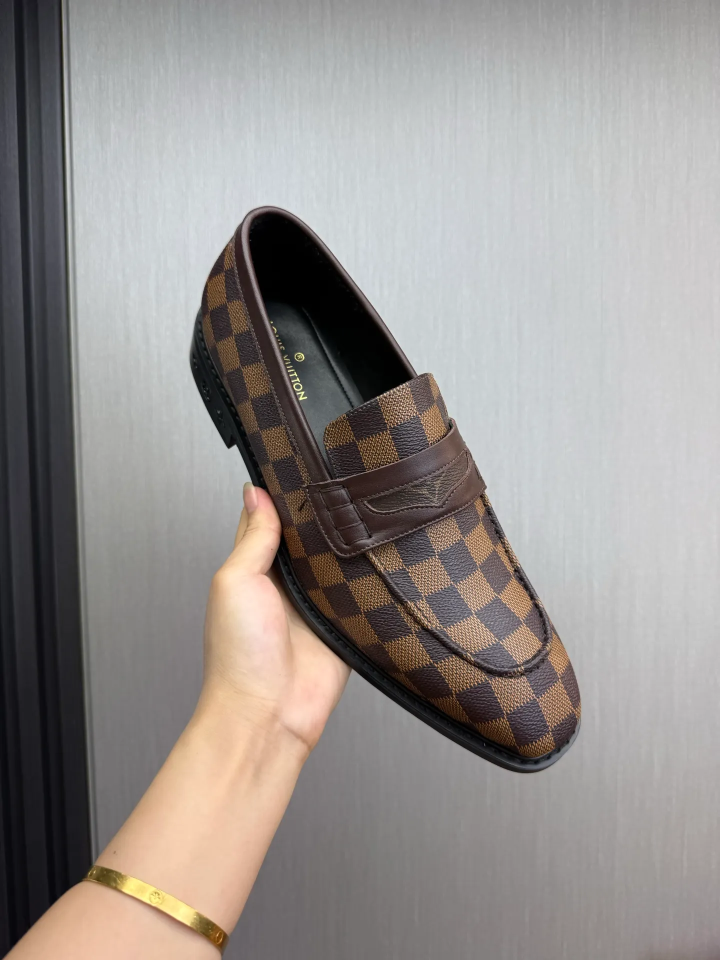 Factory 720💰 LV. Men's business casual leather shoes, all made of imported original brand leather, just to create a more comfortable wearing experience, original non-slip and wear-resistant outsole ✔️16-45 (38.45 non-refundable)